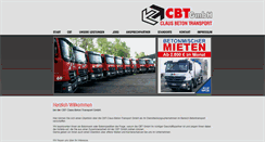 Desktop Screenshot of cbt-gmbh.com